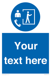 Custom Mandatory: Entry only with supervisor outside